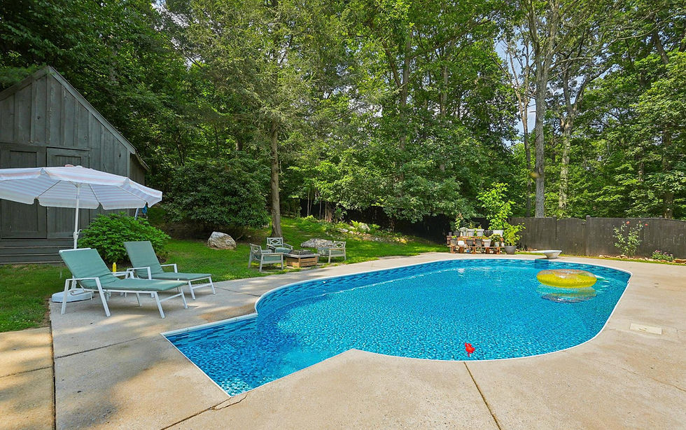 view of pool