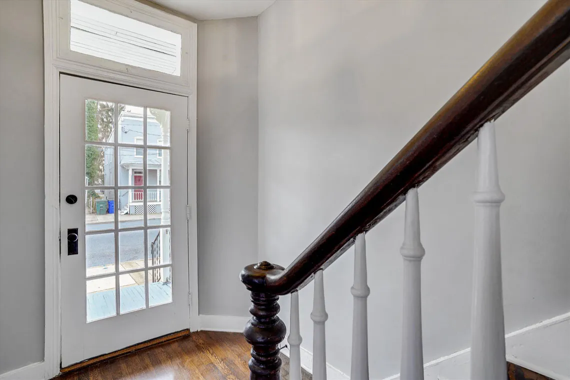 Stairs and Entry After Renovation