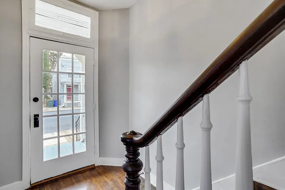 Stairs and Entry After Renovation