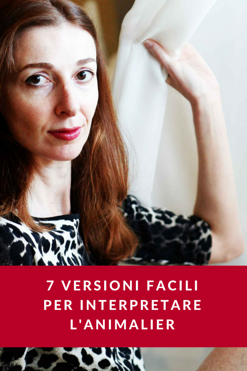 7 versioni per indossare le stampe animalier