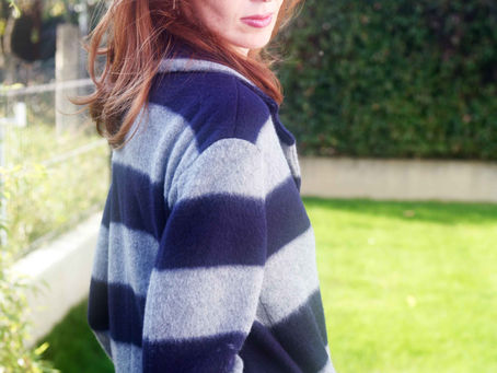 Stripes on coat