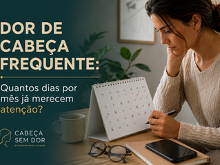Dor de cabeça frequente: quantos dias por mês já merecem atenção?