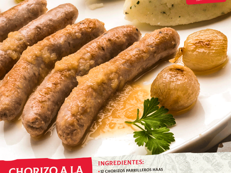 CHORIZO A LA CERVEZA