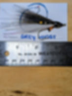 Thumbnail: Grey Ghost Bucktail Fly Single Hook Size