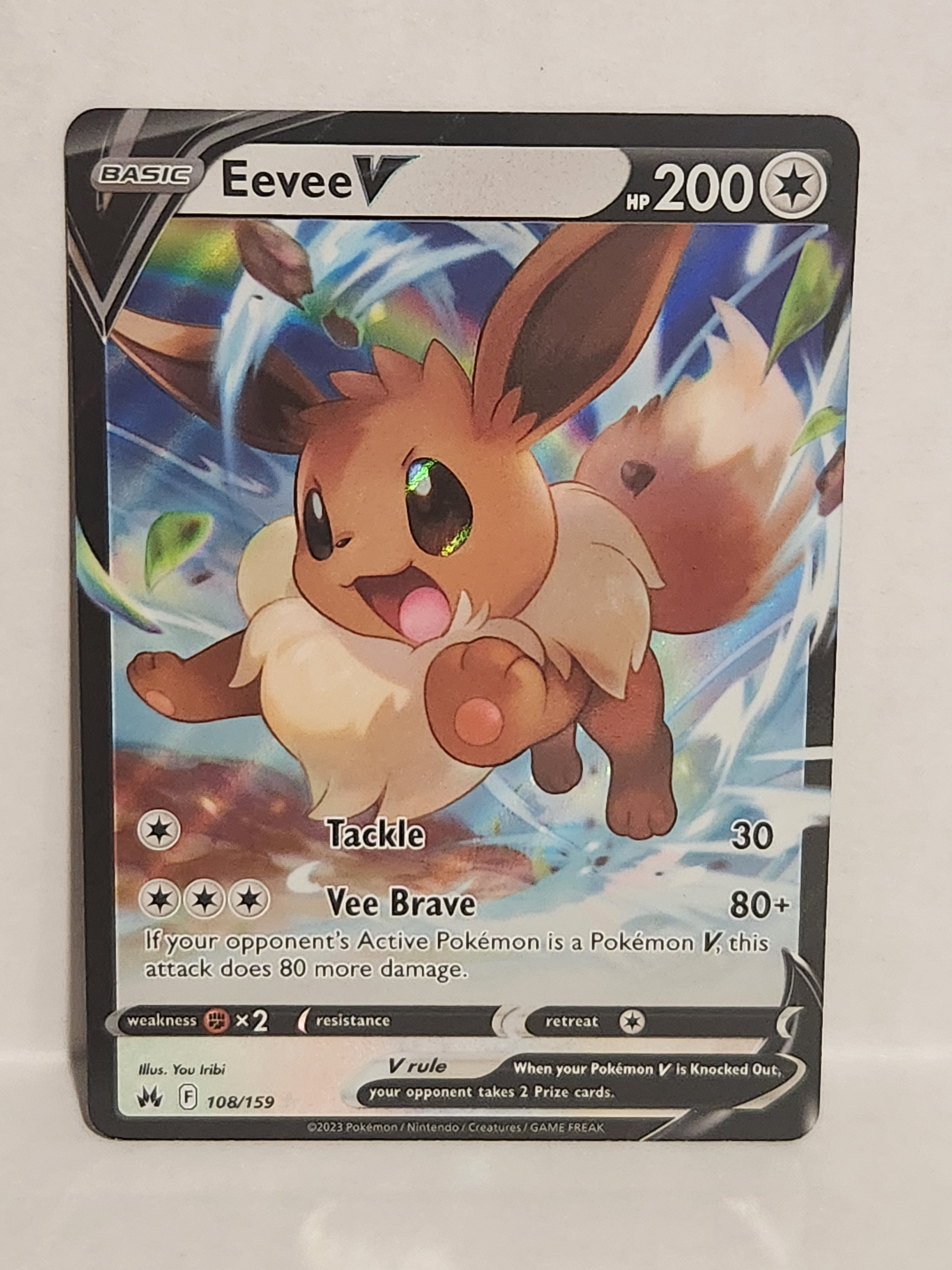 Eevee V | Crown Zenith 108/159 [UR]