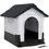 Thumbnail: Side view of Plastic Dog Kennel Ireland Order online for delivery throughout Ireland