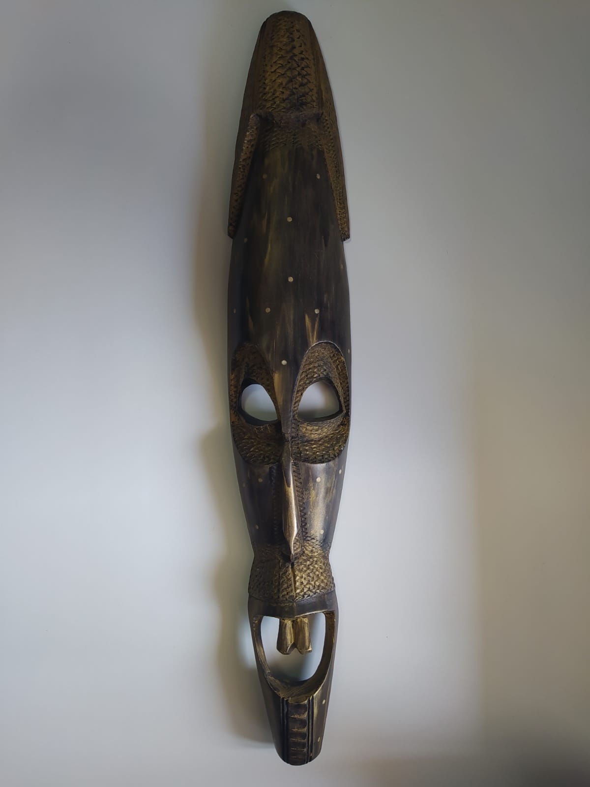 Máscara Africana em madeira nº3 (1 peça)