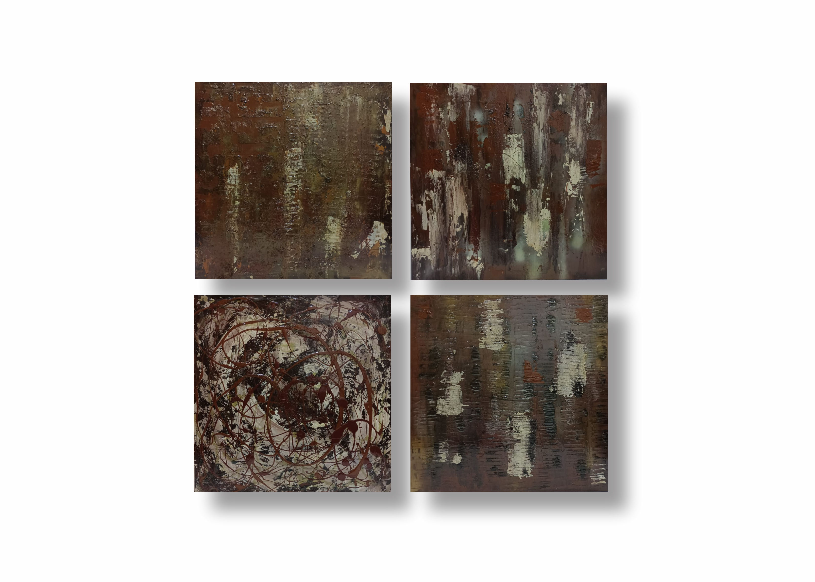 Conjunto de painéis harmônicos entre si IV (Conjunto com 4 peças)