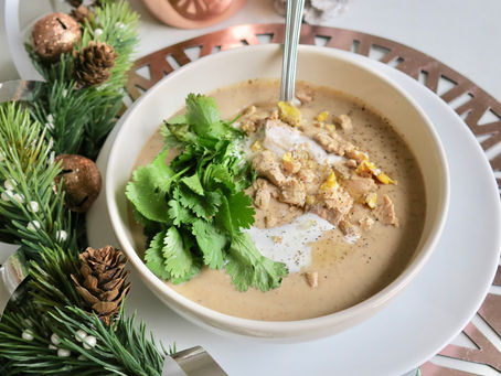 VELOUTÉ DE CHATAIGNES ET FOIE GRAS