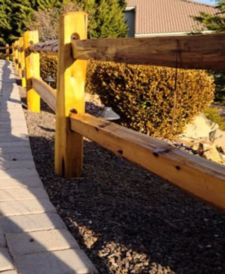Split rail - 2 rail