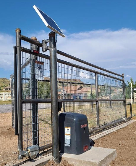 Gate operator w no-climb