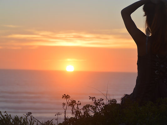 Coucher de soleil Landes