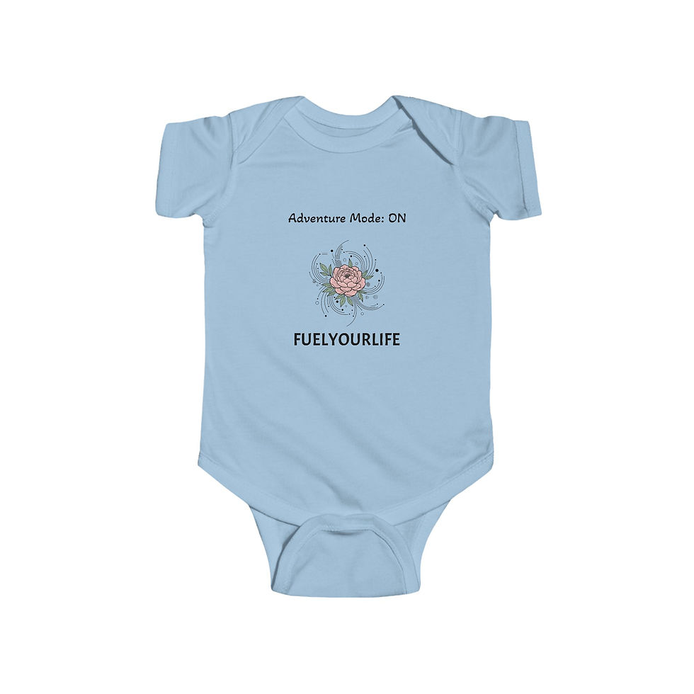 Thumbnail: Fuel Your Life baby onesie for everyday comfort