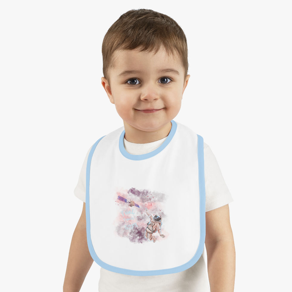 Thumbnail: Fuel Your Life baby bib for feeding time