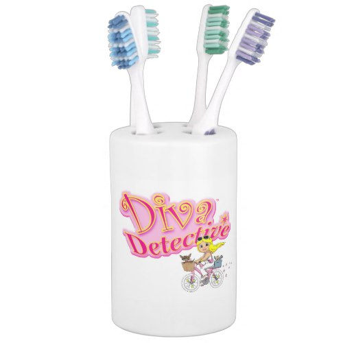 Diva Detective Toothbrush Holder
