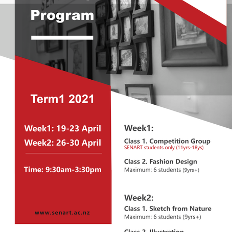 Holiday Program Term 1 2021