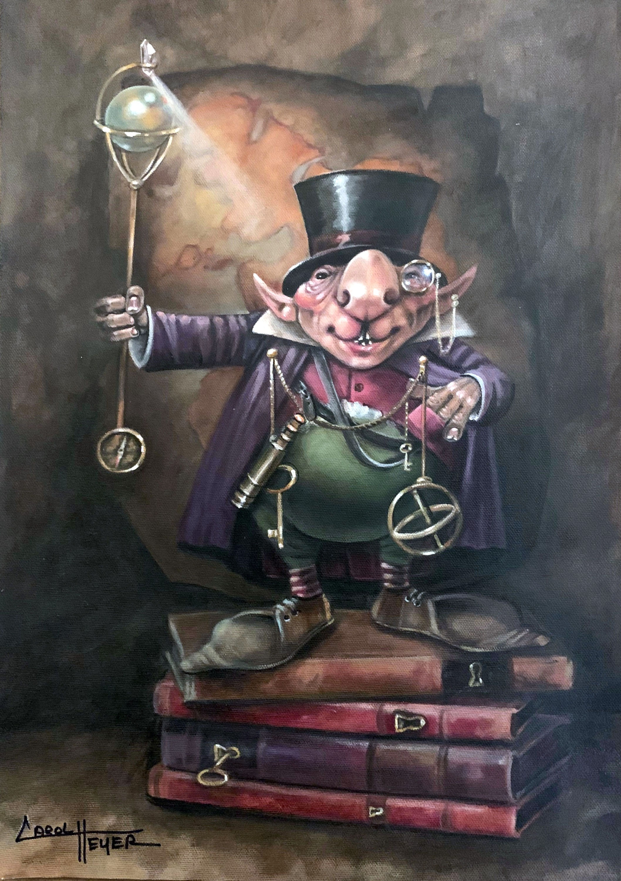 Carol Heyer: Poggle the Travel Agent