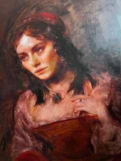 Richard Bober: Portrait study of a Mysterious Lady