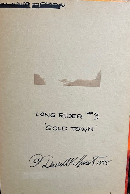 Thumbnail: Darrell K. Sweet: Long Rider #3 "Gold Town"