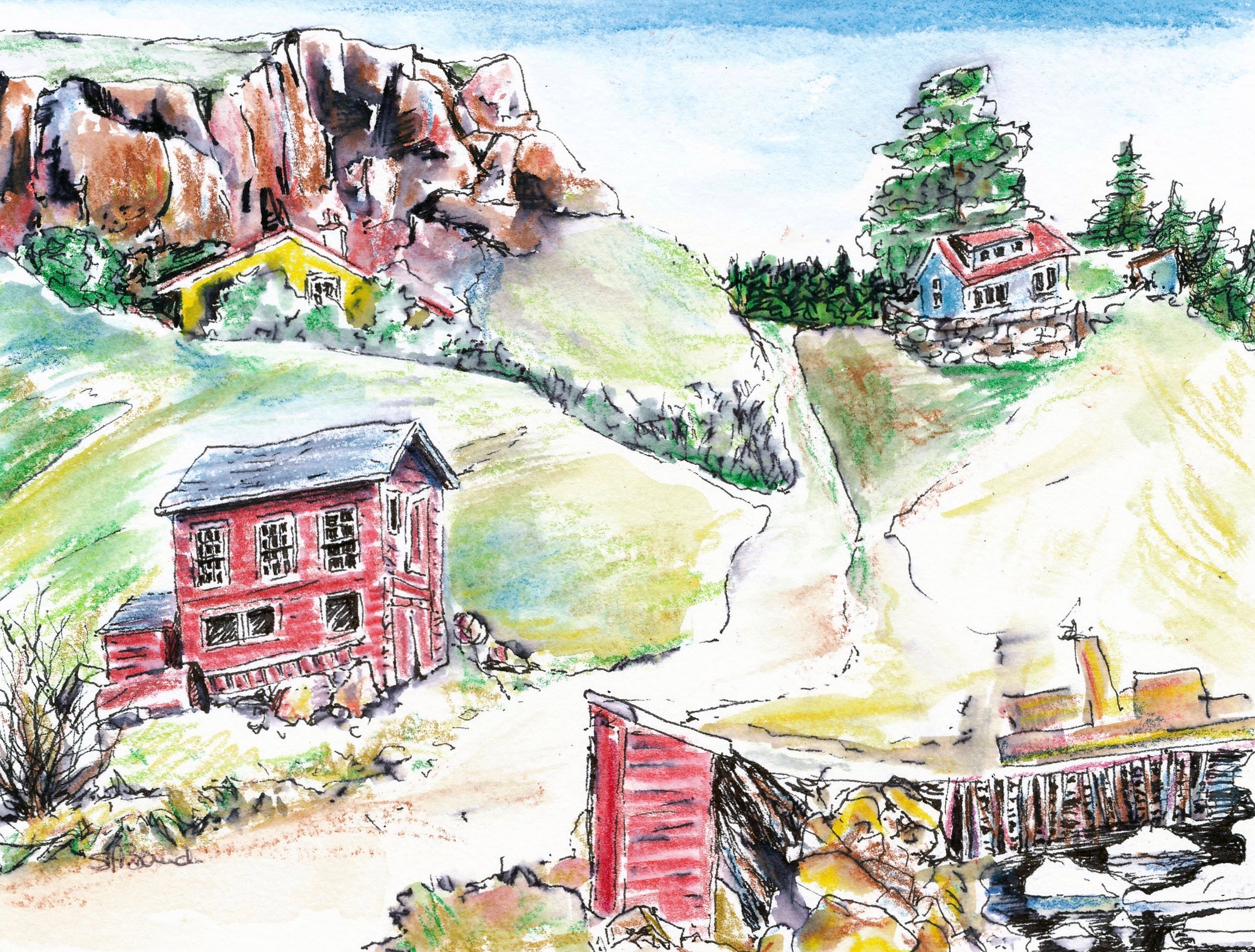 Like hills of home