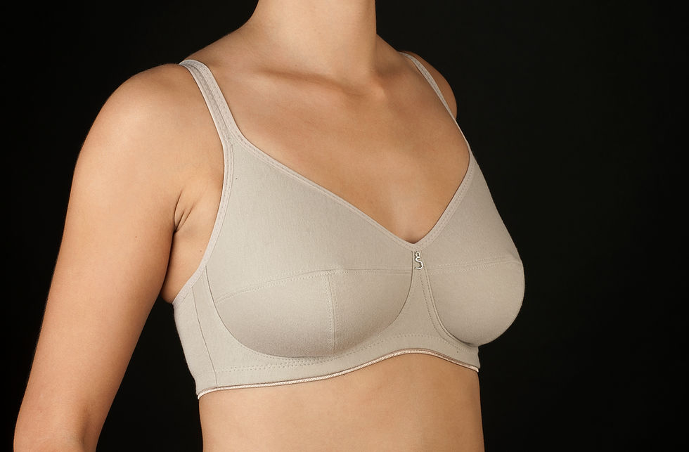 Miniatura: NAOMI Reggiseno senza ferretto coppa C 100%cotone Selene