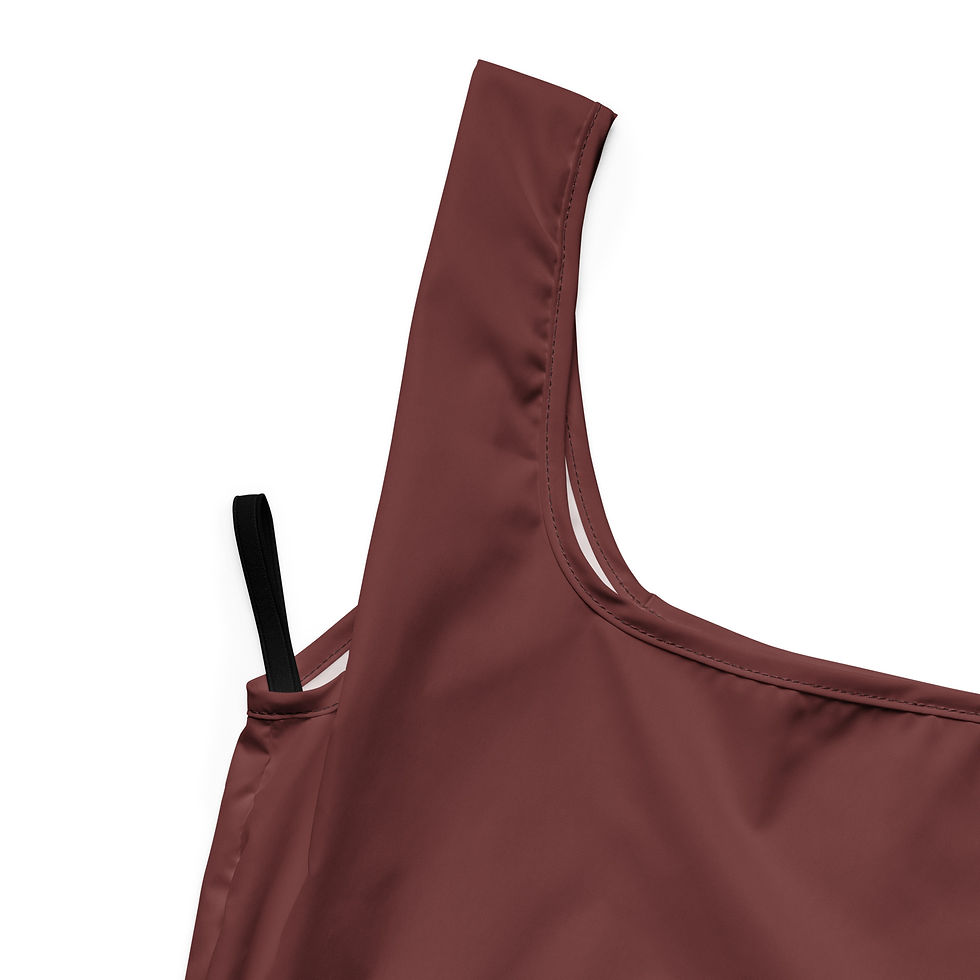 Thumbnail: Re-usable Shopping Bag Burgundy