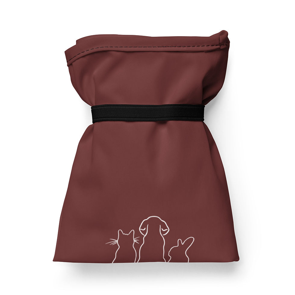 Thumbnail: Re-usable Shopping Bag Burgundy