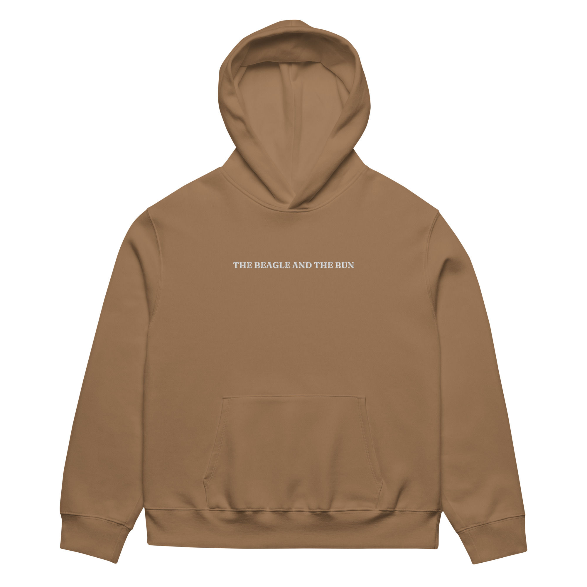Oversized Heavyweight Embroidered Hoodie