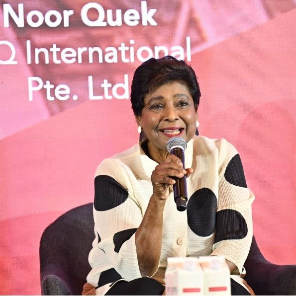 Moderated by Mrs Noor Quek, Founder & CEO, NQ International