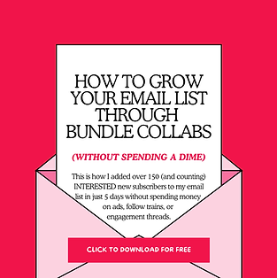 How to Grow Your Email List through Bundle Collabs Free Download