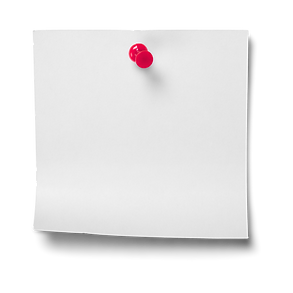 White Sticky Note