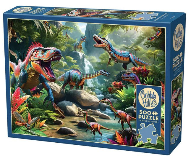 Prehistoric Beasts puzzle - 500 pcs