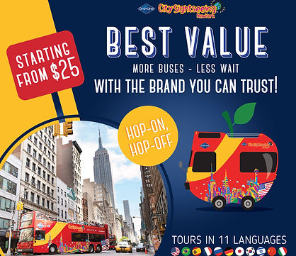 big apple  Grayling City Sightseeing New York advertisement