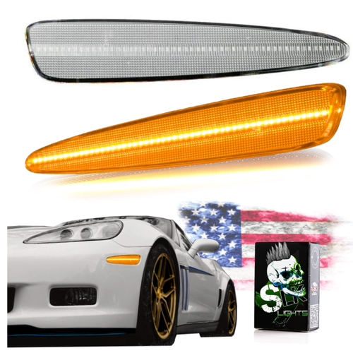 C6 Corvette LED Side Markers (Front) SLKLights