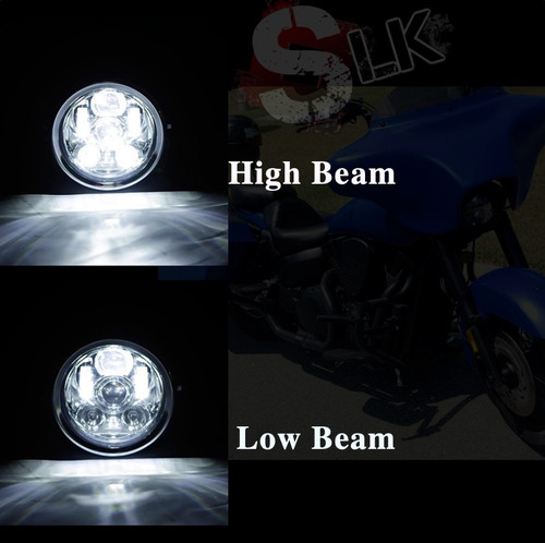 2010+ Honda VT1300 Daymaker LED Headlight | slk-customs