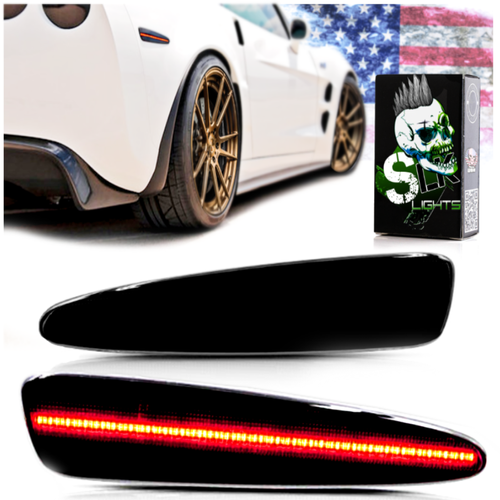C6 Corvette LED Side Markers (Rear) SLKLights