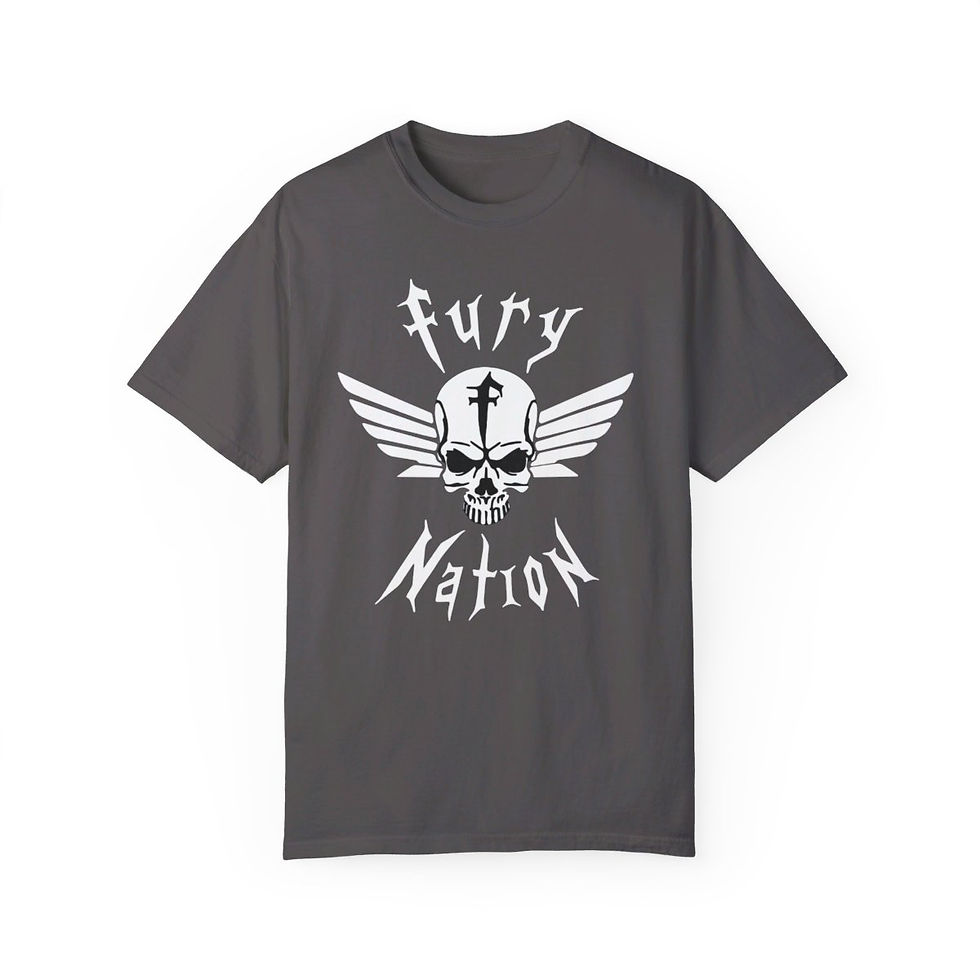 Thumbnail: Fury Nation Solid Garment-Dyed T-shirt