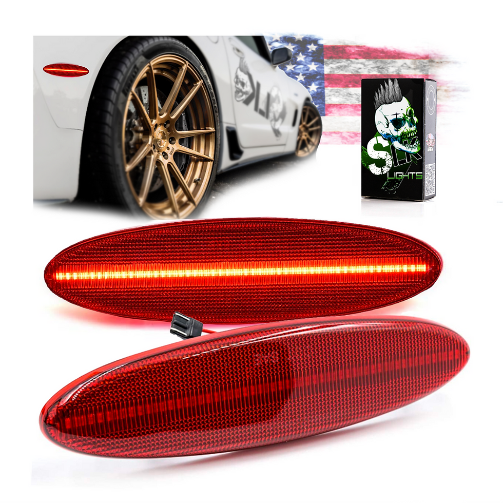 Thumbnail: C5 Corvette LED Rear Side Marker Fender Lights