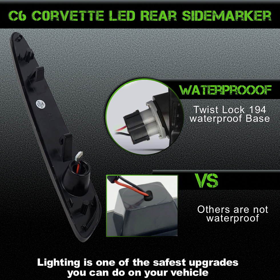 Thumbnail: C6 Corvette LED Side Markers 4pc