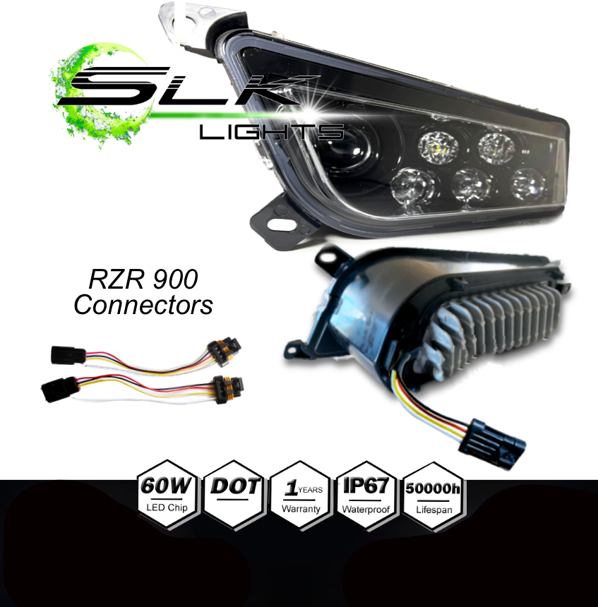 Thumbnail: Polaris RZR LED Headlights (Non Halo)