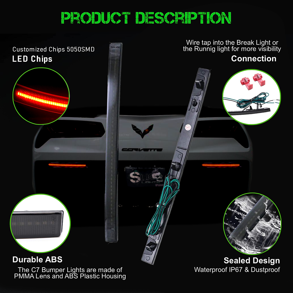 Thumbnail: C7 LED Bumper Reflector Lights