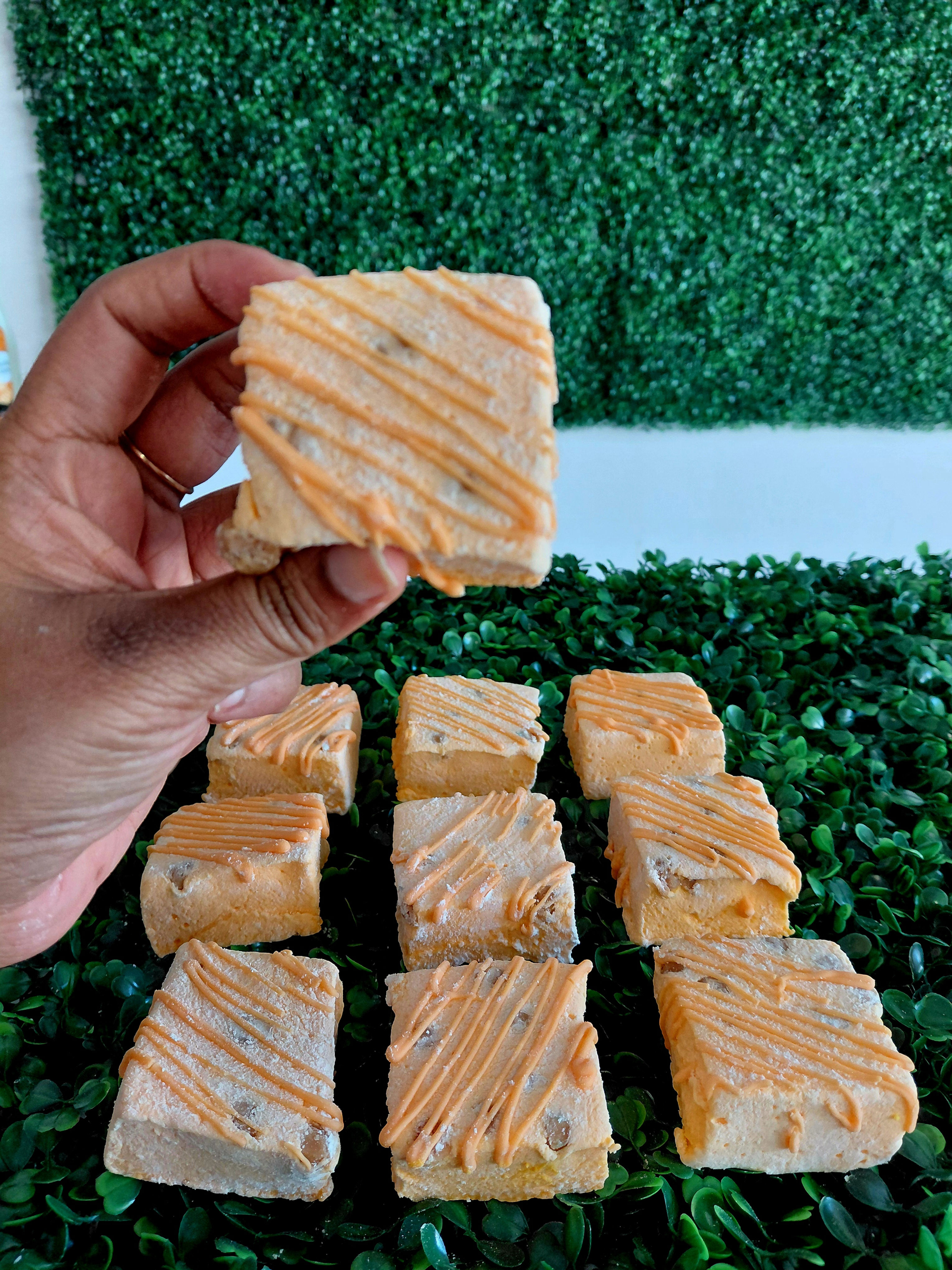 Peach Caramel Marshmallow - 4 pcs