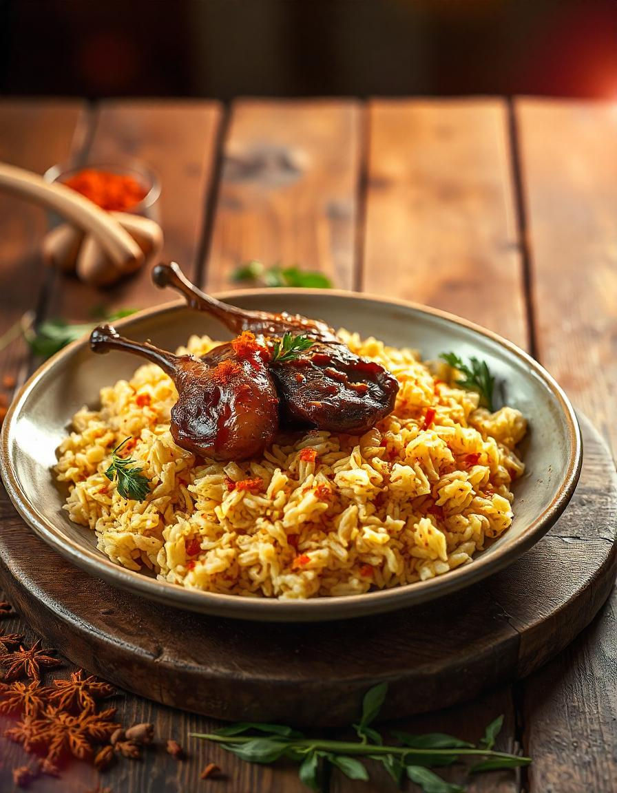 Arroz meloso de perdiz image