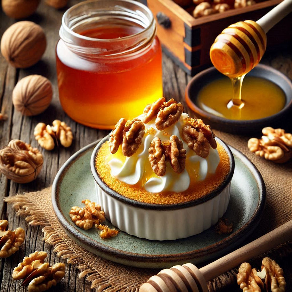 Crema fría de miel de la Mancha image