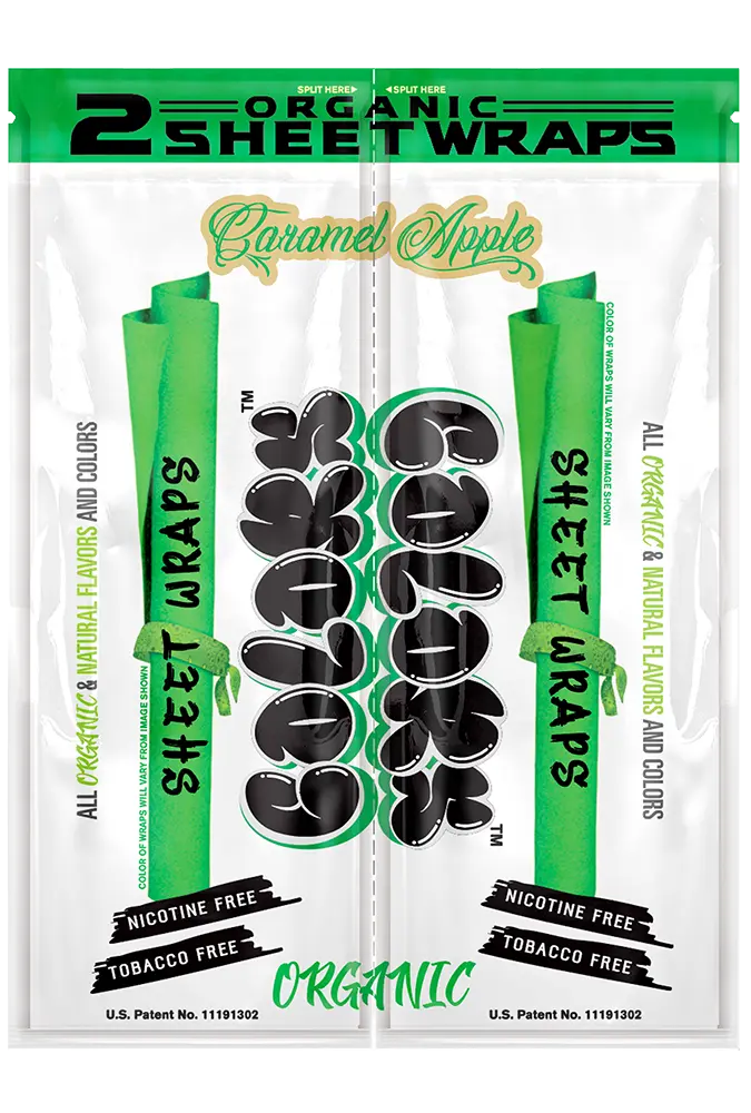 Colors Caramel Apple 2 pack Sheet Wraps WP0069