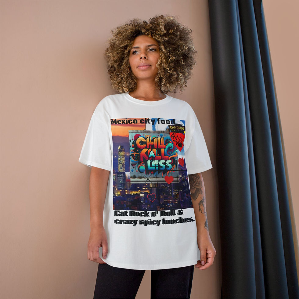 Miniatura: CHILL A KILL LESS -Champion T-Shirt -tuesday