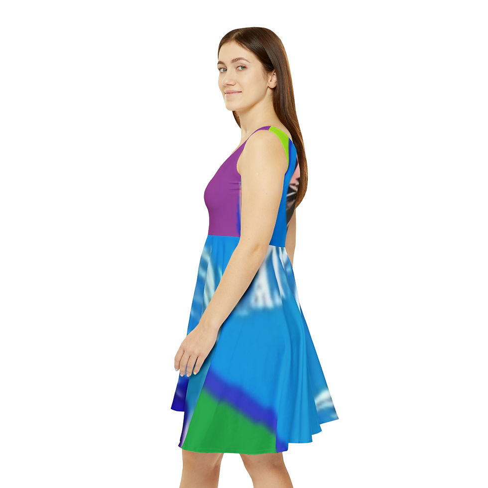 Miniatura: Fresa Shake 'Denny'. Women's Skater Dress (AOP)