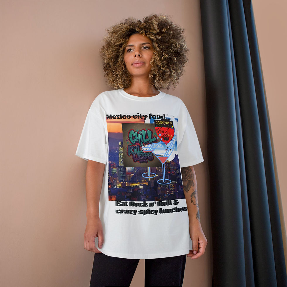 Miniatura: CHILL A KILL LESS -Champion T-Shirt -sunday