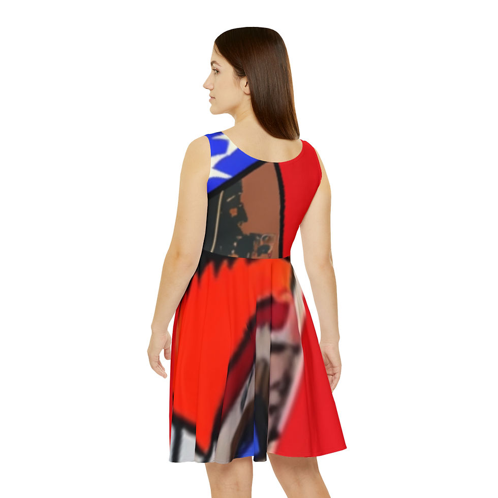 Miniatura: Fresa Shake 'Renn'. Women's Skater Dress (AOP)