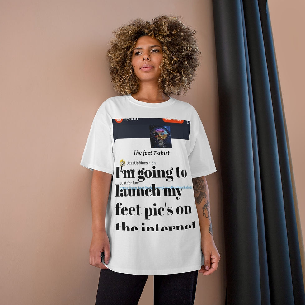 Miniatura: Feet take me! Champion T-Shirt